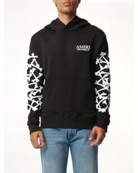 Amiri - Bones Stacked Hoodie - Lyst