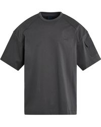 Juun.J - 'Sleeve Pocket T-Shirt, Short Sleeves, , 100% Cotton, Size: Small - Lyst