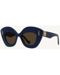 Loewe - Lw40127F Acetate Sunglasses - Lyst