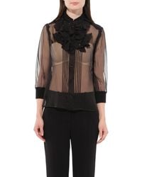 Givenchy - Podium Blouse - Lyst