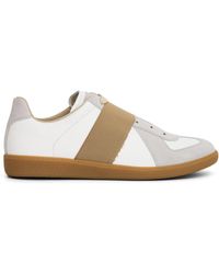 Maison Margiela - Replica Sneakers With Elastic Band, /Nude, 100% Cotton - Lyst