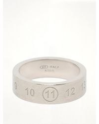 Maison Margiela - Number Reference Ring 6.5Mm - Lyst