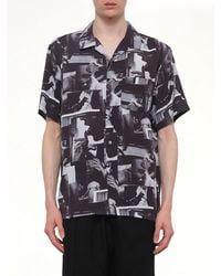 vowels - Printed Still Shirt - Lyst