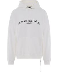 Mastermind Japan - Logo And Skull Boxy Fit Hoodie, Long Sleeves, , 100% Cotton, Size: Medium - Lyst