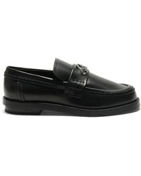Alexander McQueen - Logo Lux Leather Loafer, /, 100% Calf Leather - Lyst