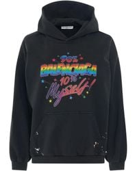 Balenciaga - 90/10 Small Fit Hoodie, Long Sleeves, 100% Cotton, Size: Medium - Lyst
