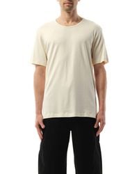 Lemaire - Rib U Neck T-Shirt, Short Sleeves, 100% Cotton, Size: Small - Lyst
