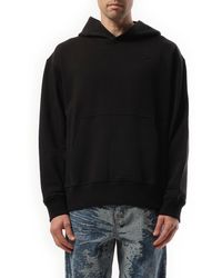 DIESEL - Macs Oval D Hoodie, 100% Cotton, Size: Small - Lyst