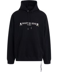 Mastermind Japan Skull Print Velvet Hoodie in Black for Men | Lyst