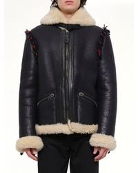 Lanvin - Vintage Shearling Jacket - Lyst