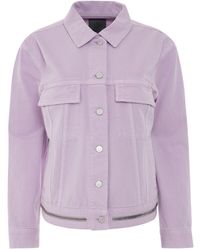 Givenchy - Oversized Trucker Denim Jacket With Zip, , 100% Cotton, Size: Medium - Lyst