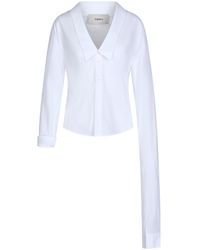 Coperni - Open Collar Shirt, Long Sleeves, , 100% Cotton - Lyst