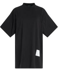 Balenciaga - Sample Sticker Oversized T-Shirt, Short Sleeves, , 100% Cotton - Lyst