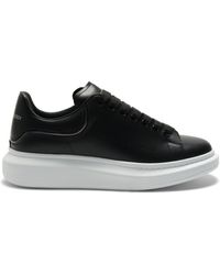 Alexander McQueen - Larry Oversized Sneakers, /Fume, 100% Calf Leather - Lyst