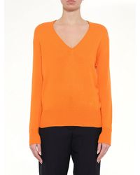 Loewe - V Neck Sweater - Lyst