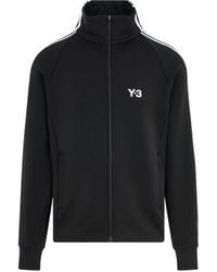 Y-3 - '3 Stripe Track Jacket, Long Sleeves, /Off, Size: Small - Lyst