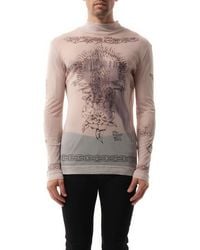 Givenchy - Tattoo Shrine Mesh Long Sleeve T-Shirt, Size: Medium - Lyst