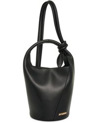 Jacquemus - Le Petit Tourni Leather Bag, , 100% Cotton - Lyst