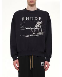 Rhude - I Need A Getaway Sweatshirt - Lyst