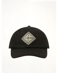 CASABLANCA - Pearl Diamond Cc Patch Cap - Lyst