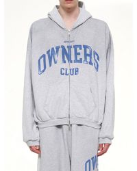 Represent - Owners Club Zip Through Hoodie - Lyst