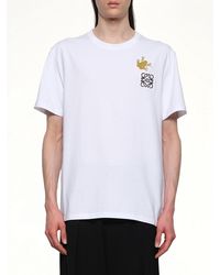 Loewe - Frog Relaxed Fit T-Shirt - Lyst