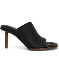 Jacquemus - Carre Geometric Mules Sandals, , 100% Calf Leather - Lyst