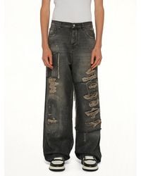Amiri - Carpenter Repaired Baggy Jean - Lyst