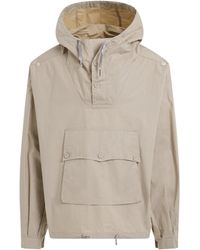 Maison Margiela - Coated Cotton Hooded Jacket, Long Sleeves, , 100% Cotton - Lyst