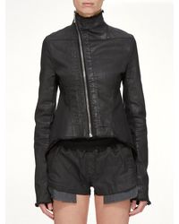 Rick Owens - Stretch Denim Naska Gary Jacket - Lyst
