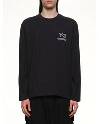 Y-3 - X Nbhd Logo Ls T-Shirt - Lyst