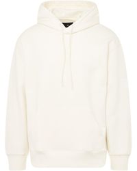 Y-3 - Organic Cotton Terry Hoodie, Off, 100% Cotton - Lyst