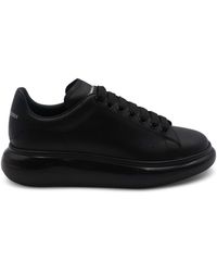Alexander McQueen - Larry Transparent Sole Sneaker In Black/black - Lyst