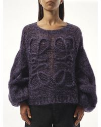 Loewe - Relaxed Fit Anagram Sweater - Lyst