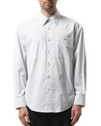 WOOYOUNGMI - Stripe Double Pocket Shirt, Long Sleeves, 100% Cotton - Lyst