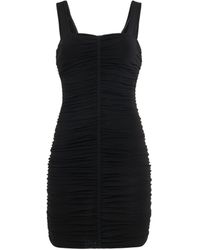 Givenchy - Shiny Crepe Jersey Midi Dress - Lyst