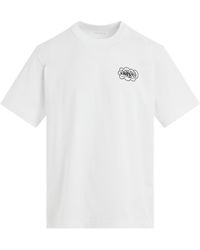 Sacai - Eric Haze Circle Star T-Shirt, Short Sleeves, , 100% Cotton - Lyst