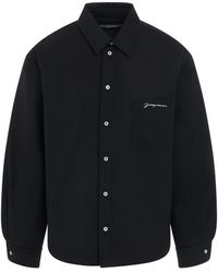 Jacquemus - Boulanger Virgin Wool Puffed Overshirt, Long Sleeves, , 100% Viscose - Lyst