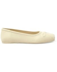 Marni - Little Bow Ballerina, 100% Calf Leather - Lyst
