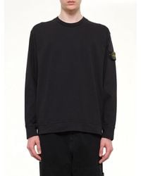 Stone Island - 6100057 Cotton Sweatshirt - Lyst