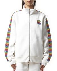 Marc Jacobs - Long Sleeve Zip Sweatshirt, Size: Medium - Lyst