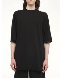 Rick Owens - Jumbo Ss T-Shirt, Short Sleeves, 100% Cotton - Lyst
