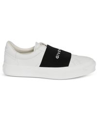 Givenchy - City Court Elastic Band Sneakers, /, 100% Calf Leather - Lyst