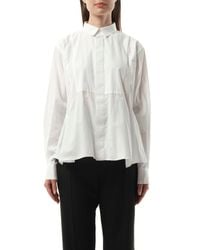 Sacai - Cotton Poplin Layered Shirt, Long Sleeves, 100% Cotton - Lyst