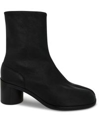 Maison Margiela - Tabi Ankle 6Cm Boots, 100% Leather - Lyst