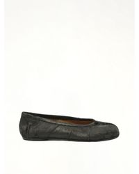 Maison Margiela - Crackling New Tabi Ballerina, 100% Calf Leather - Lyst