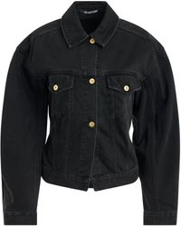 Jacquemus - La Veste Denimes Jacket, Long Sleeves, , 100% Cotton - Lyst