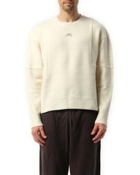 A_COLD_WALL* - Construct Knit Crewneck Sweater, Round Neck, , Size: Large - Lyst