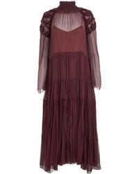Chloé - Dress, 100% Silk - Lyst