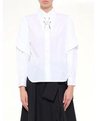 Noir Kei Ninomiya - Star Embelishment Shirt - Lyst